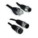 Ethernet Cables / Networking Cables 4-pin M12 Male to 4-pin RJ45 plug Ethernet Cable, 3M – D Coding