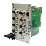Ethernet Modules Rugged 14x 10/100/1000T with 6-M12 connectors (backplane type) cPCI switch card with 2-port 2-wire solution
