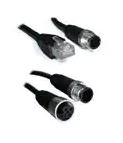 Ethernet Cables / Networking Cables 4-pin M12 Male to 4-pin M12 Male IP-67 Ethernet Cable, 3M – D Coding